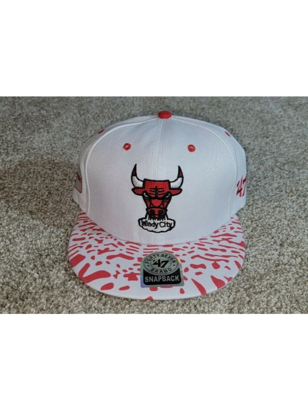 New Era Snapback Chicago Bulls Hat One Size